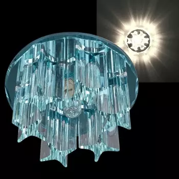 Точечный светильник круглый Sneha 1045/A G9 LBL