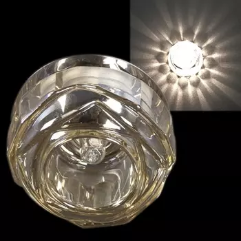 Точечный светильник круглый Sneha 1180/CT G9 CR/CN