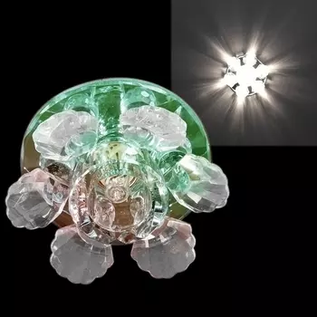 Точечный светильник круглый Sneha 2022/B G9 CR+RNB