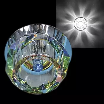 Точечный светильник Sneha 2040/B G9 CR+COLOR