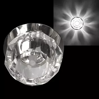 Точечный светильник круглый Sneha 2040/B G9 CR