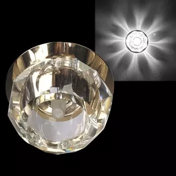 Точечный светильник круглый Sneha 2040/B G9 GD