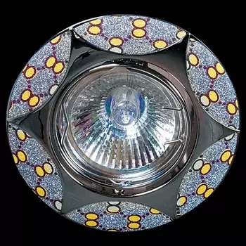 Точечный светильник круглый Sneha 2597/D MR16 CR