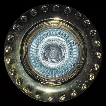 Точечный светильник круглый Sneha 3053/E1 MR16 GD