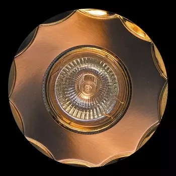 Точечный светильник круглый Sneha 4010/E1 MR16 SN+GD