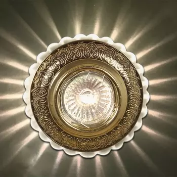 Точечный светильник Sneha 6143/D-A MR16 GD+BK