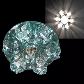 Точечный светильник круглый Sneha 7051/H G9 CR+LBL