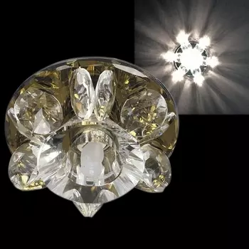 Точечный светильник Sneha 7051/H G9 CR+YL