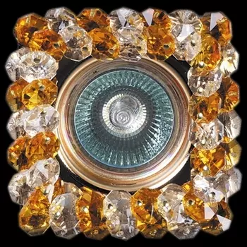 Точечный светильник Sneha 706/CT MR16 GD/CL+YL