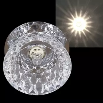 Точечный светильник круглый Sneha 7298/H G9 CR