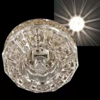 Точечный светильник круглый Sneha 8001/T-S G9 GD