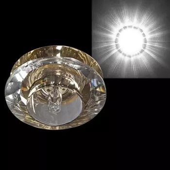 Точечный светильник круглый Sneha 8003/T-S G9 GD