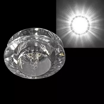 Точечный светильник круглый Sneha 8003/T-S G9 CR