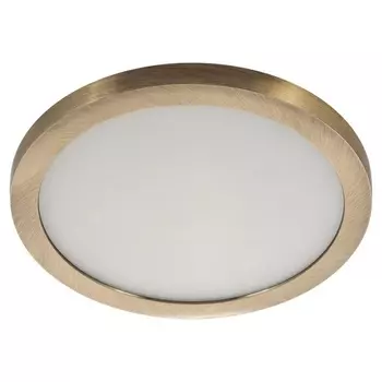 Точечный светильник круглый под гипсокартон влагостойкий светодиодный AM Group AM292 AM292 9W AB 3000K R