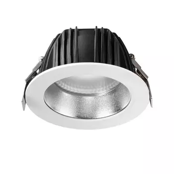 Точечный светильник светодиодный диммируемый с пультом регулировкой цветовой температуры и яркости Gestion 358334 (Novotech)