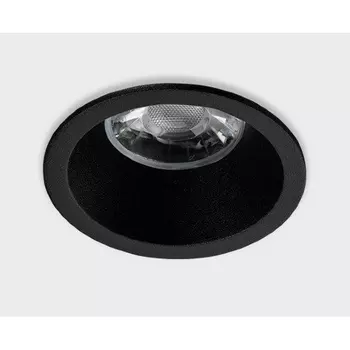 Точечный светильник круглый влагозащищенный светодиодный Italline DL 3241 black