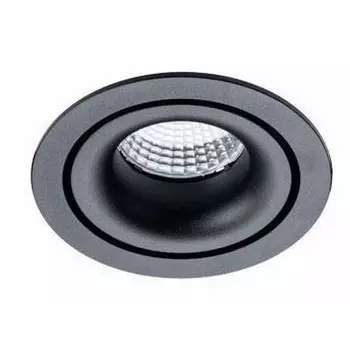 Точечный светильник круглый светодиодный Dim Italline IT02-008 black
