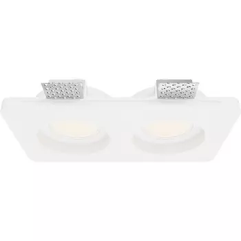 Точечный светильник под гипсокартон встраиваемый Maytoni Gyps Modern DL002-GU10-02-W