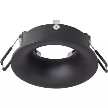 Точечный встраиваемый светильник круглый Arte Lamp Corno A2863PL-1BK