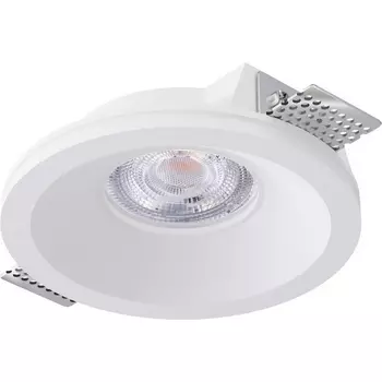 Точечный встраиваемый светильник круглый под гипсокартон Arte Lamp Invisible A9287PL-1WH