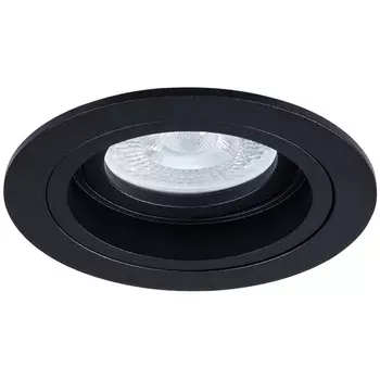 Точечный встраиваемый светильник круглый Arte Lamp Tarf A2177PL-1BK