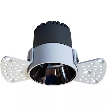 Точечный встраиваемый светильник круглый светодиодный под штукатурку Favourite Mortise 4421-1C