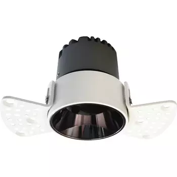 Точечный встраиваемый светильник круглый светодиодный под штукатурку Favourite Mortise 4418-1C