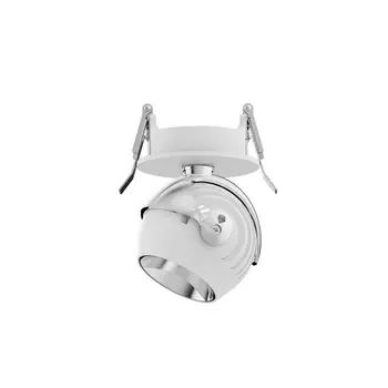 Точечный встраиваемый светодиодный светильник 7002-ZZ10W(W) Fiberli 7002-Zz10W 12130501 в форме шара