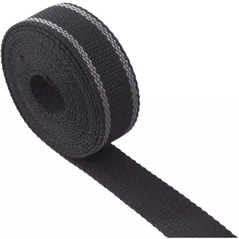 Токопроводящая текстильная лента Kink Light Сатори 196-1000,19 10м черный