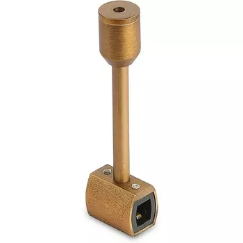 Токопроводящий прямой соединитель на стойке для оснований Donolux CODE 1.2 Connector 180 H95 BBr DL20224