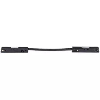 Токопроводящий угловой соединитель для подвесного/накладного/встраиваемого шинопровода Donolux Slim Line Сonnector 90 DLS B