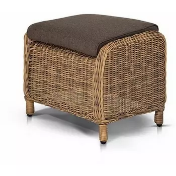 "Толедо" пуф плетеный, цвет соломенный 4SIS арт.УТ-00000496