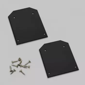 Торцевая заглушка комплект для профиля IL.0050.3300 (S25) Imex Smart Line IL.0050.3305-BK