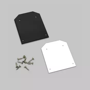 Торцевая заглушка комплект для профиля IL.0050.3400 (S25) Imex Smart Line IL.0050.3405-BK_WH