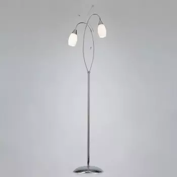 Торшер для чтения 22080/2F хром Eurosvet 22080