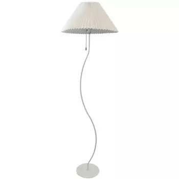 Изогнутый торшер Arte Lamp Agatha A5069PN-1WH
