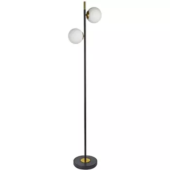 Торшер Arte Lamp Alcor A2224PN-2BK (плафоны шарики)