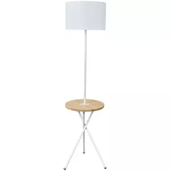 Торшер на треноге со столиком Arte Lamp Combo A2070PN-1WH