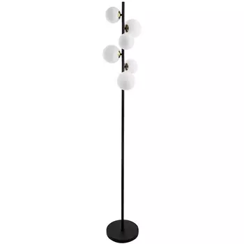 Торшер Arte Lamp Gemini A2243PN-6BK (плафоны шарики)