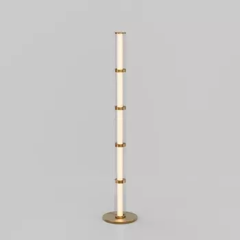 Торшер колонна светодиодный Eurosvet Stark 80537/1 латунь