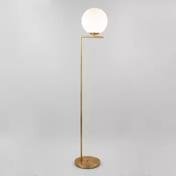 Торшер 01083/1 Eurosvet Frost латунь в форме шара