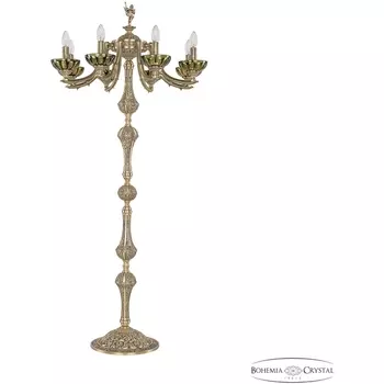 Торшер хрустальный 72009T/8/210 FP Amber-Green/H-1H FA5S Bohemia Verona P