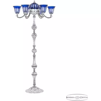 Торшер хрустальный 72009TP/6/175 NW P2 U Clear-Blue/H-1H Bohemia Verona