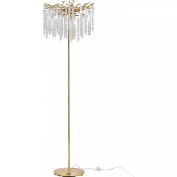 Торшер хрустальный Arte Milano Milano-1 23141.480-1650.5.E14.A GD с подвесками