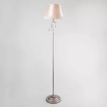 Торшер 01023/1 Eurosvet INCANTO серебро с подвесками