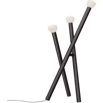 Торшер на треноге Kink Light Риволи 07722-F,19 черный G9 3*5W