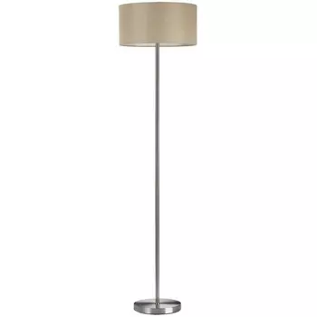 Торшер Lumion Nikki 8250/2F никель/бежевый, металл/текстиль Е27 2*60W 220V