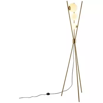 Торшер на треноге с выключателем Aployt Maja APL.348.15.03 (плафоны шарики)