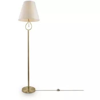 Торшер с выключателем Freya Madeline FR2019FL-01BS