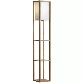 Торшер колонна IP21 со столиком Lussole LGO Woodruff LSP-0332